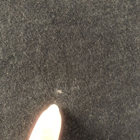 Charcoal Black Turtle Neck Sweater 3/4 Sleeve Size 38 - Picture 11 of 11